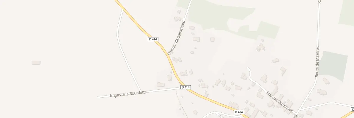 Plan du 321 Av de Saverdun à Montaut