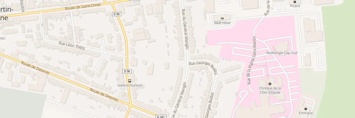 Plan du 48 Rue du General Mangin à Saint-Martin-Boulogne