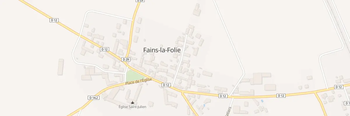 Plan du 4 Rue du Bourg Neuf à Éole-en-Beauce