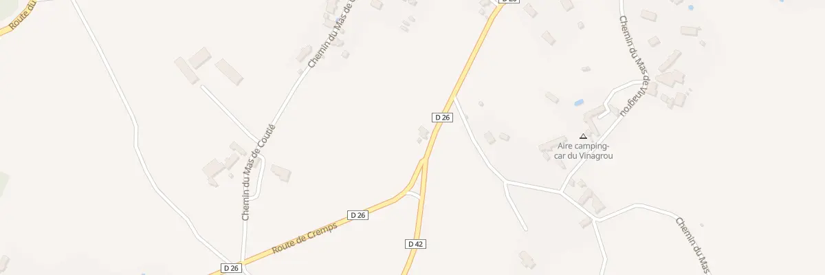 Plan du 474 Rte de Cremps à Concots