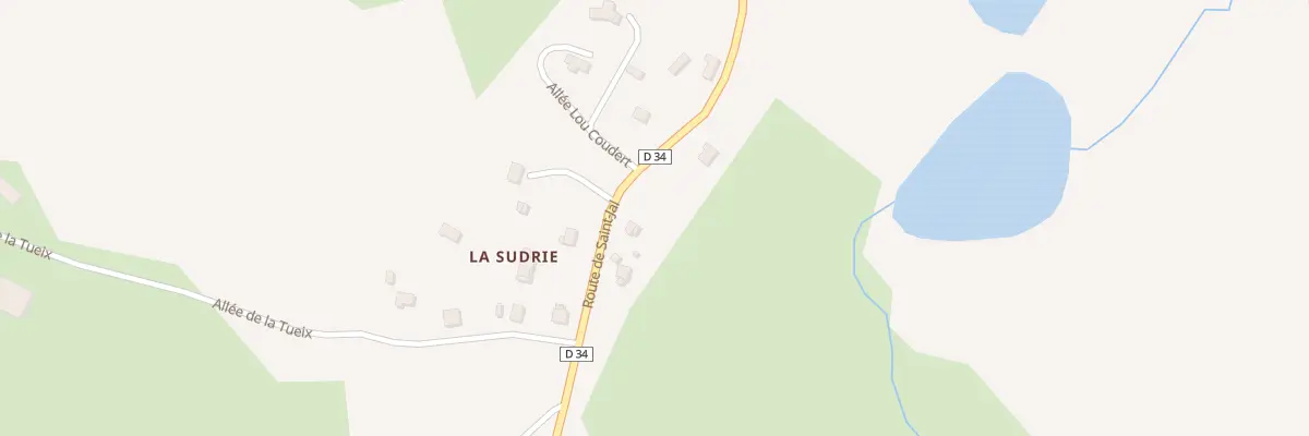 Plan du 11 Rte de Saint-Jal à Saint-Jal