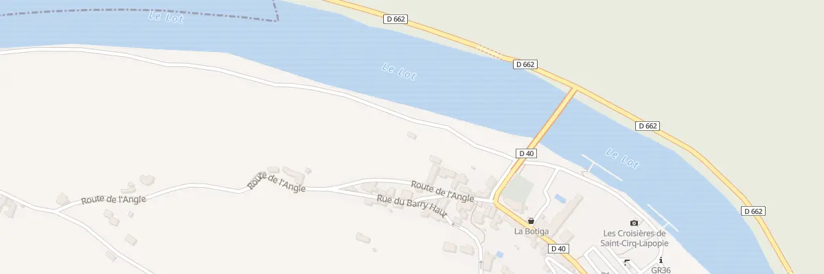Plan du 5074 Le Bourg à Bouziès