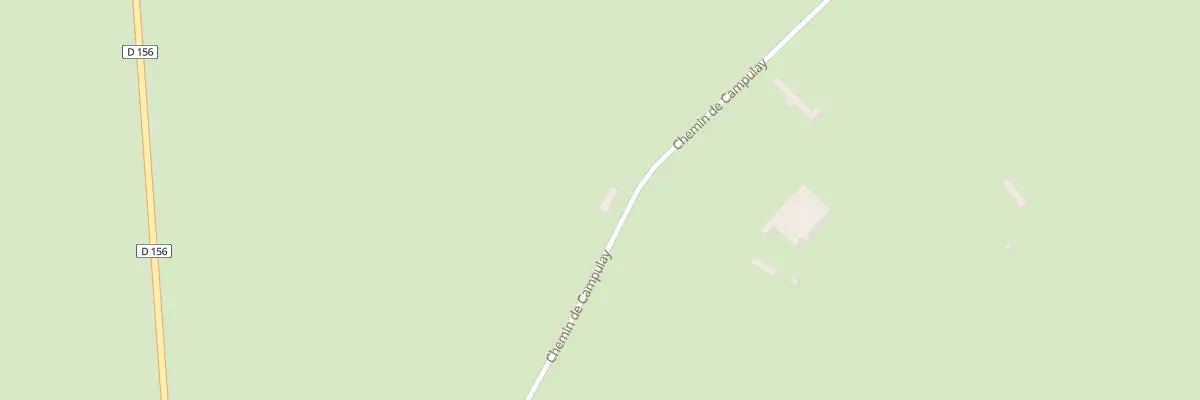 Plan du 4 Che de Campulay à Ménerval