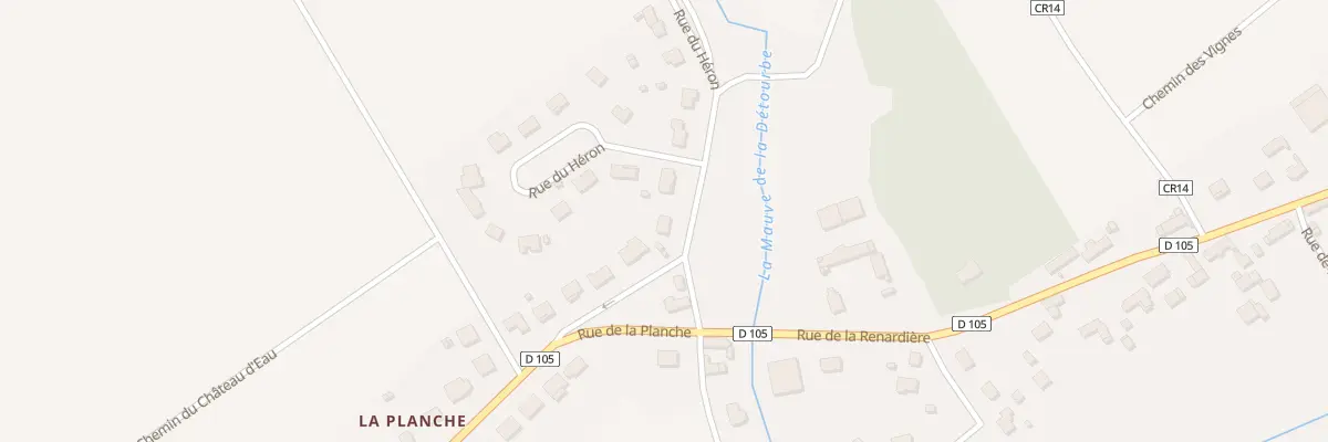 Plan du 173 Rue du Héron à Baccon