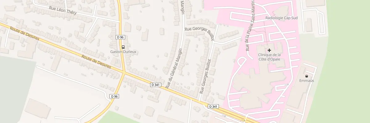 Plan du 69 Rue du General Mangin à Saint-Martin-Boulogne