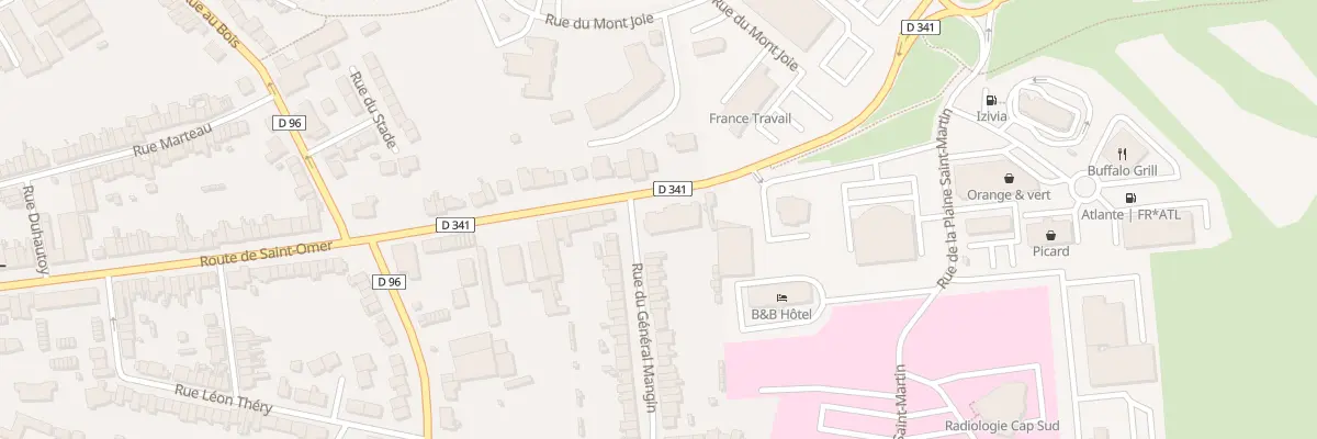 Plan du 344 Rte de Saint Omer à Saint-Martin-Boulogne
