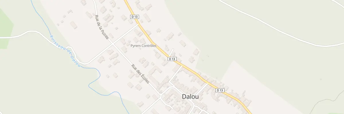Plan du 11 Rue des Nobles à Dalou