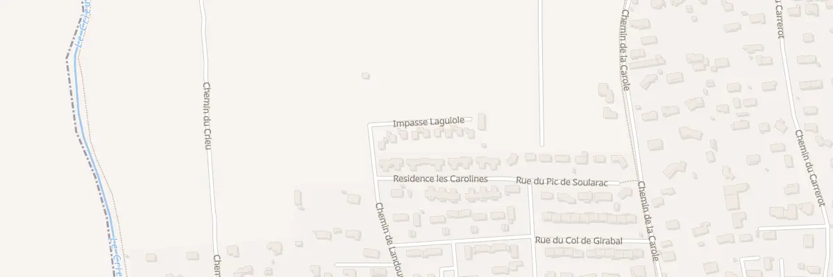 Plan du 4 Imp Laguiole à La Tour-du-Crieu