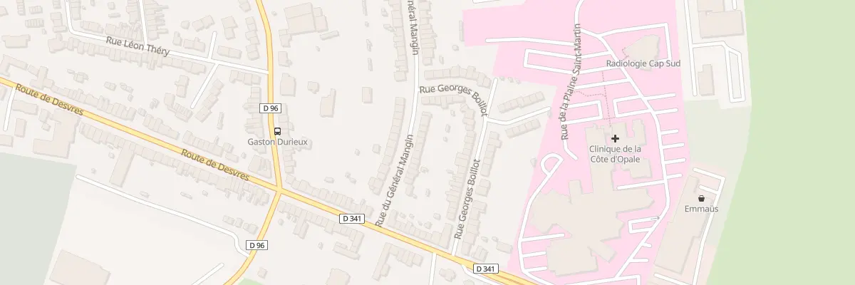Plan du 63 Rue du General Mangin à Saint-Martin-Boulogne