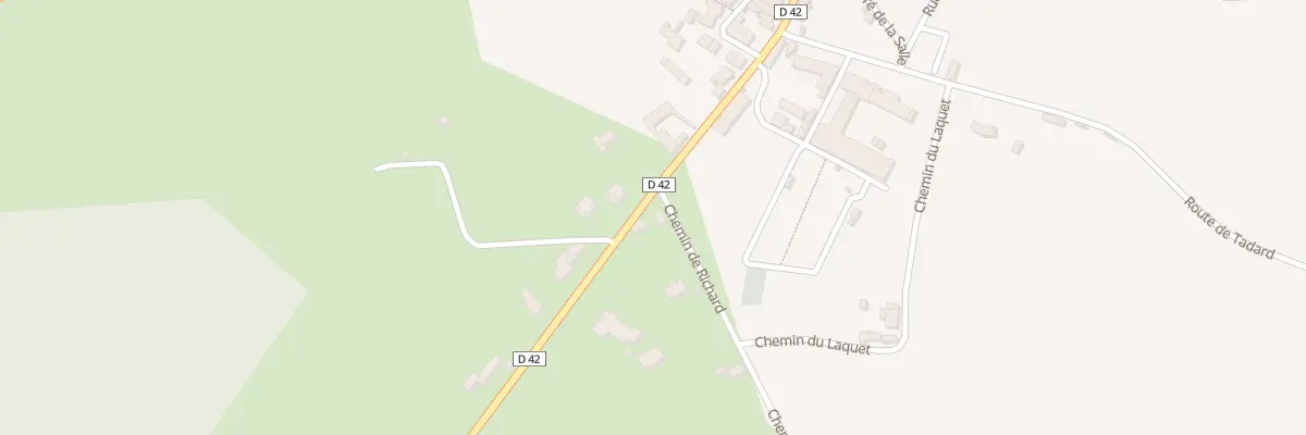 Plan du 2 Che de Richard à Vaylats