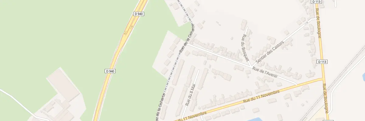 Plan du 37 Rue de la Coharte à Nesles