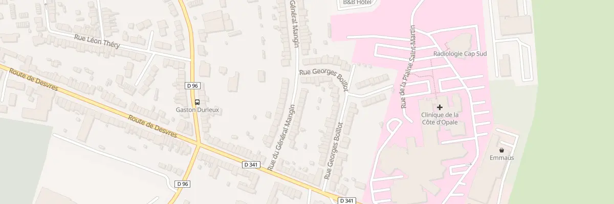 Plan du 59 Rue du General Mangin à Saint-Martin-Boulogne