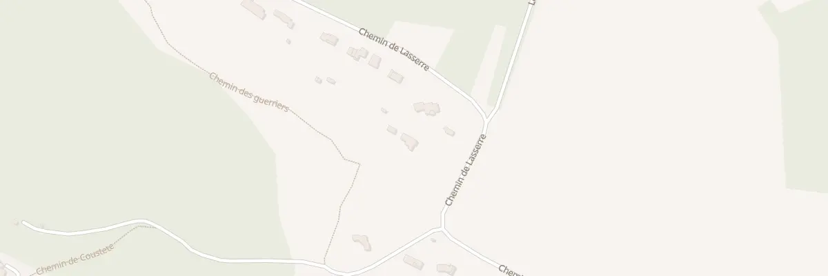 Plan du 60 Che de Lasserre à Calmont
