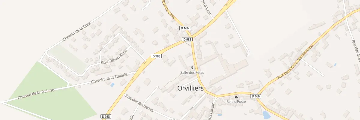 Plan du 4B Rue du Pre St Martin à Orvilliers