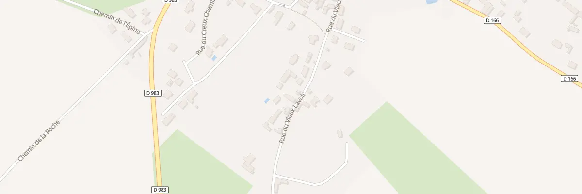 Plan du 22 Rue du Vieux Lavoir à Orvilliers