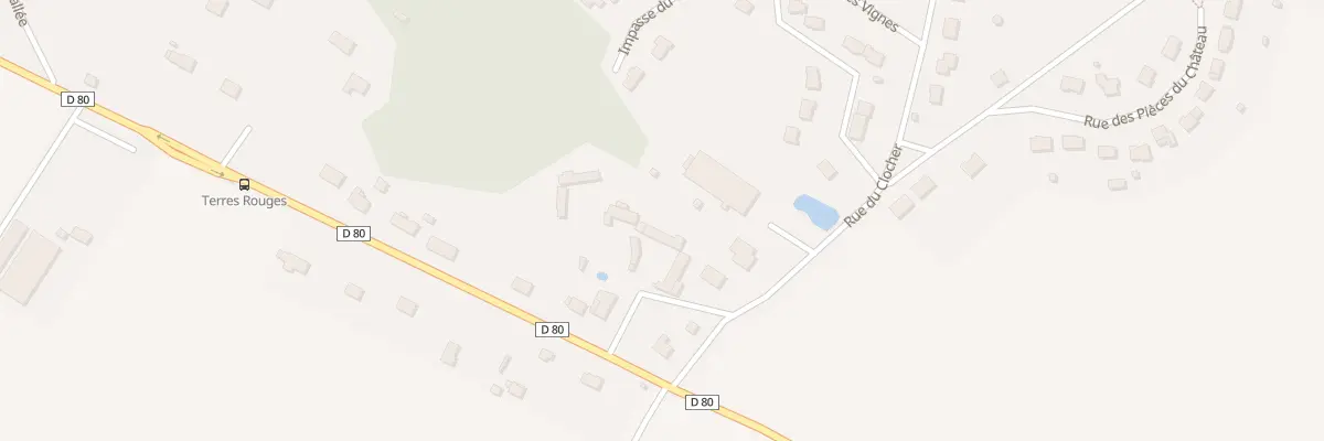 Plan du 1 Rue de la Petite Vallée à La Boissière-École