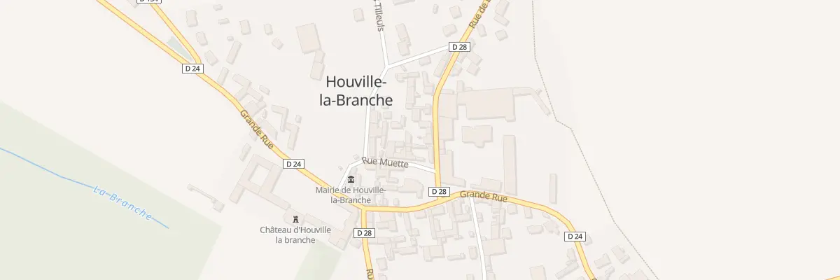 Plan du 1 Rue de Breez à Houville-la-Branche