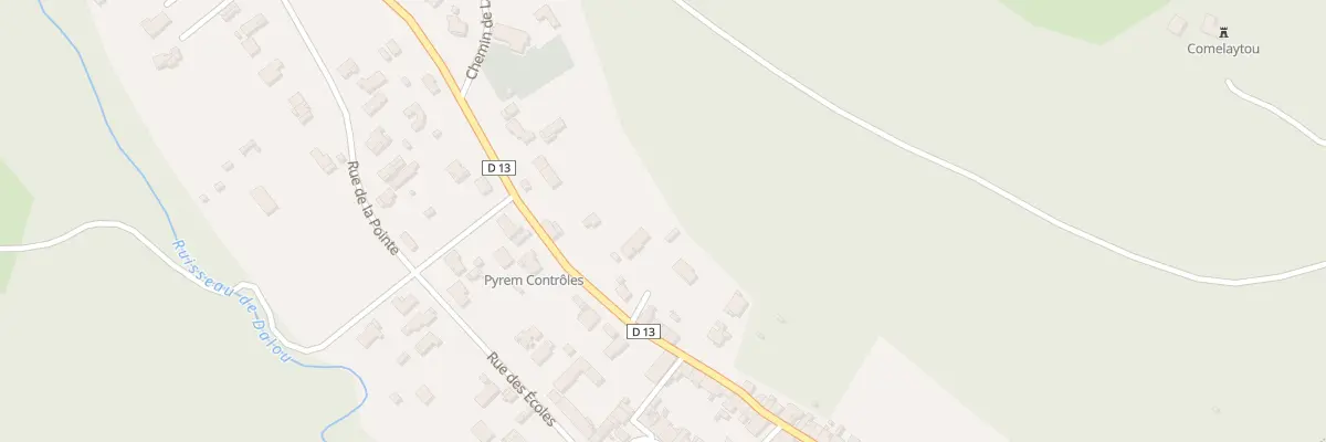 Plan du 5 Rue des Nobles à Dalou