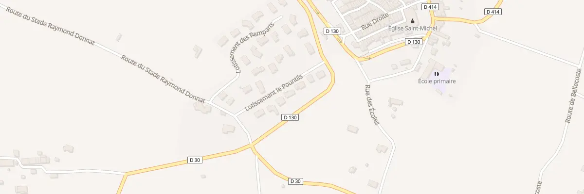 Plan du 14 Lot Communal Le Pountils à Montaut