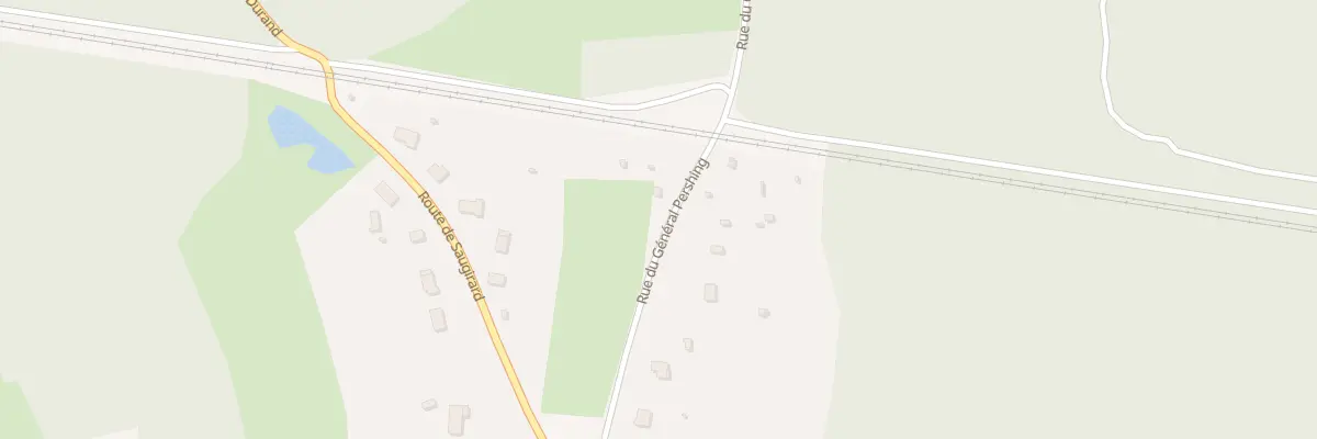 Plan du 13 Rue du Général Pershing à Gièvres