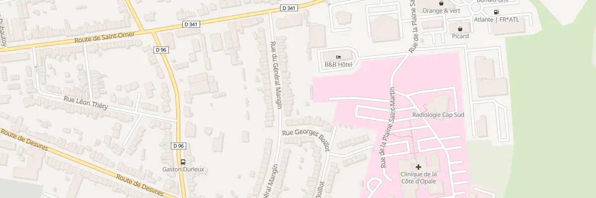 Plan du 37 Rue du General Mangin à Saint-Martin-Boulogne