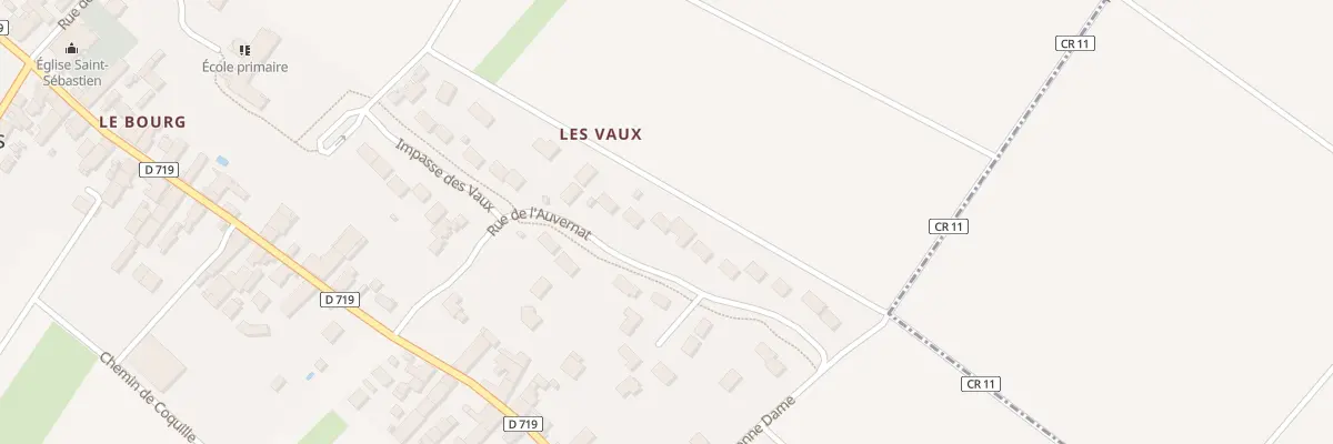 Plan du 12 Rue de l’Auvernat à Messas