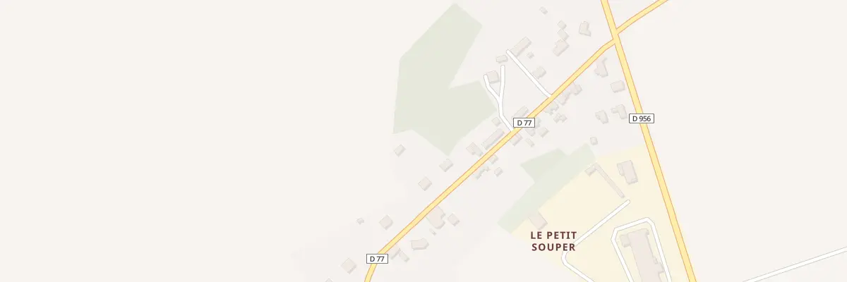 Plan du 13 Rue de la Parthelière à Vineuil
