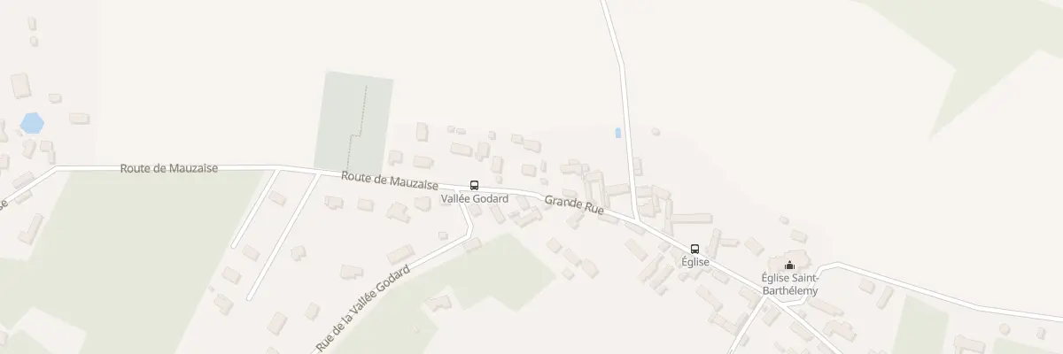 Plan du 20 Gr Grande Rue à La Boissière-École