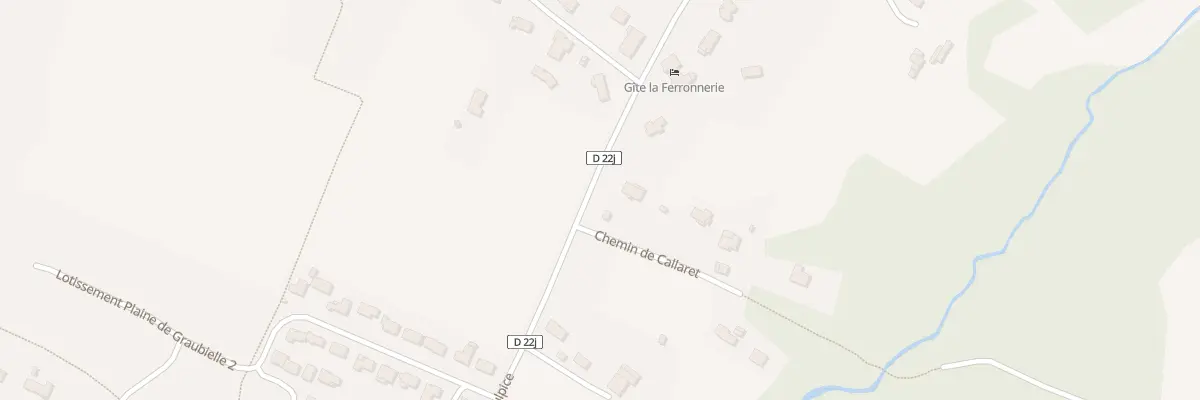 Plan du 9 Che de Callaret à Roquesérière