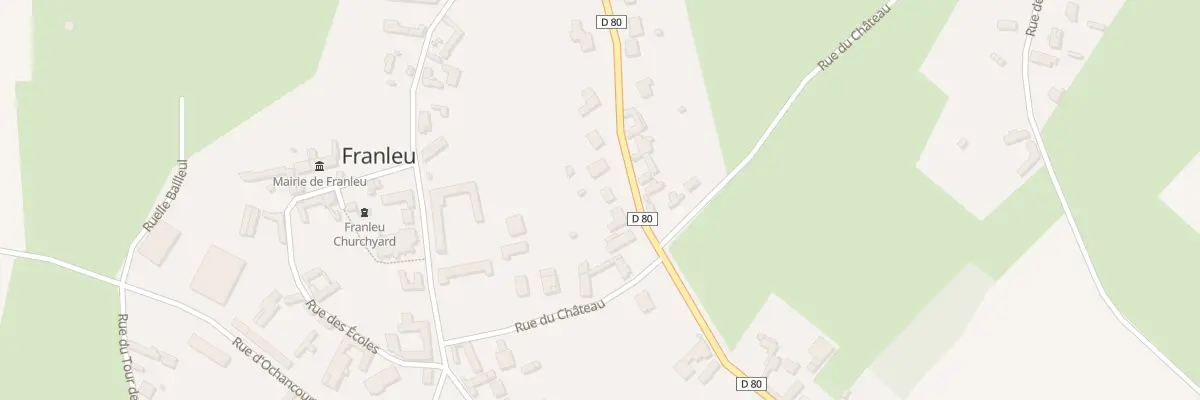 Plan du 16 Rue d’En Haut à Franleu