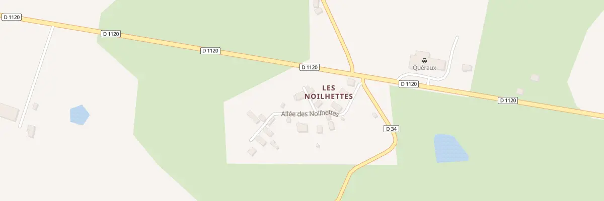 Plan du 5160 Les Noilhettes à Saint-Jal