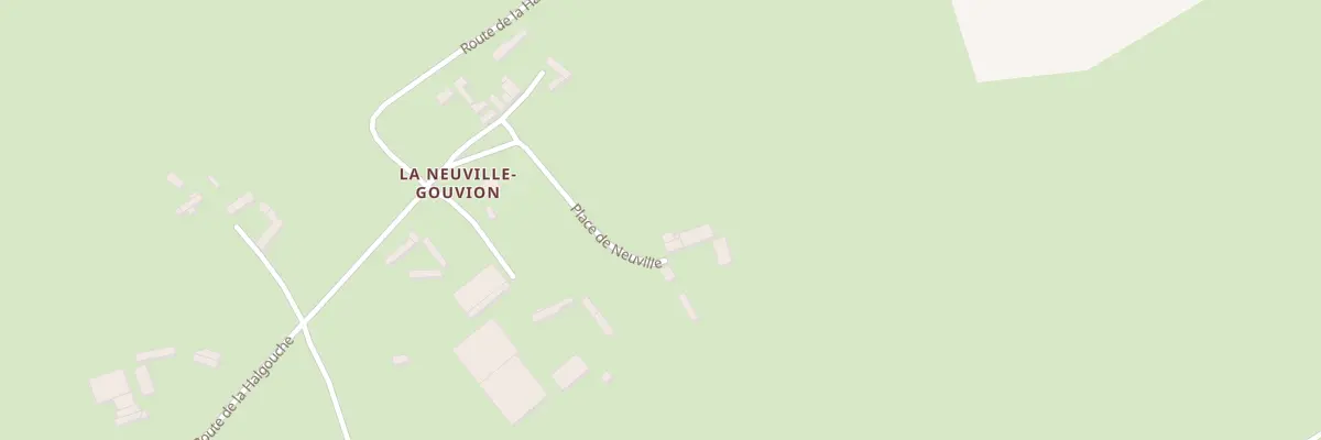 Plan du 156 Pl de la Neuville à Conteville