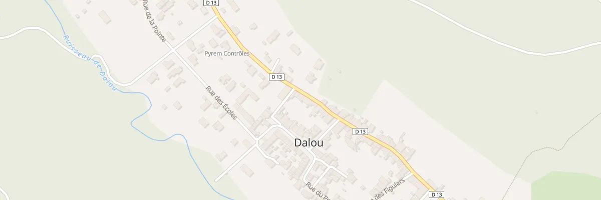 Plan du 26 Rue des Nobles à Dalou