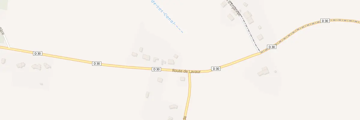 Plan du 107 Rte de Lavaur à Montpitol