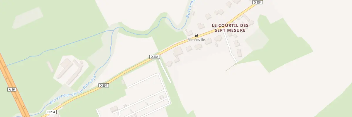 Plan du 823 Rte de Saint-Léonard à Echinghen