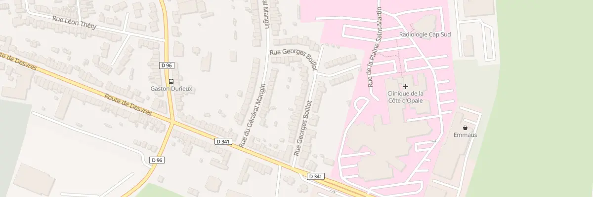 Plan du 32 Rue Georges Boillot à Saint-Martin-Boulogne