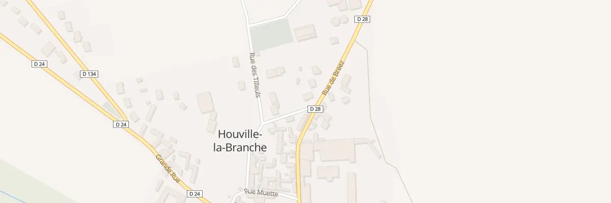 Plan du 15 Rue de Breez à Houville-la-Branche
