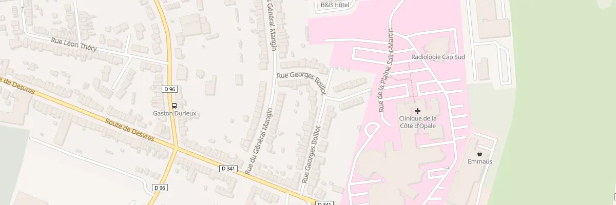 Plan du 22 Rue Georges Boillot à Saint-Martin-Boulogne