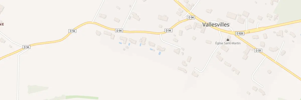 Plan du 11 Rte de Saint-pierre de Lages à Vallesvilles
