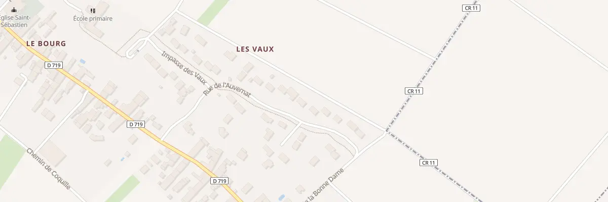 Plan du 16 Rue de l’Auvernat à Messas