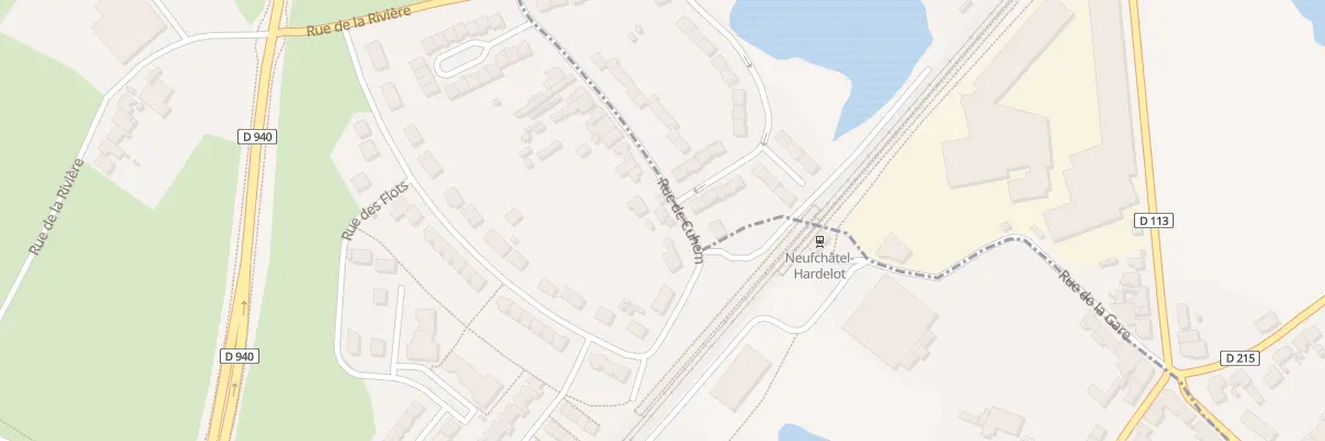 Plan du 29 Rue de Cuhem à Neufchâtel-Hardelot