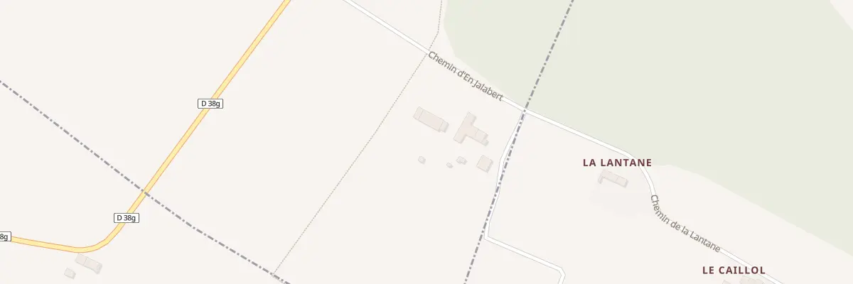 Plan du 2 Che d’En Jalabert à Baziège