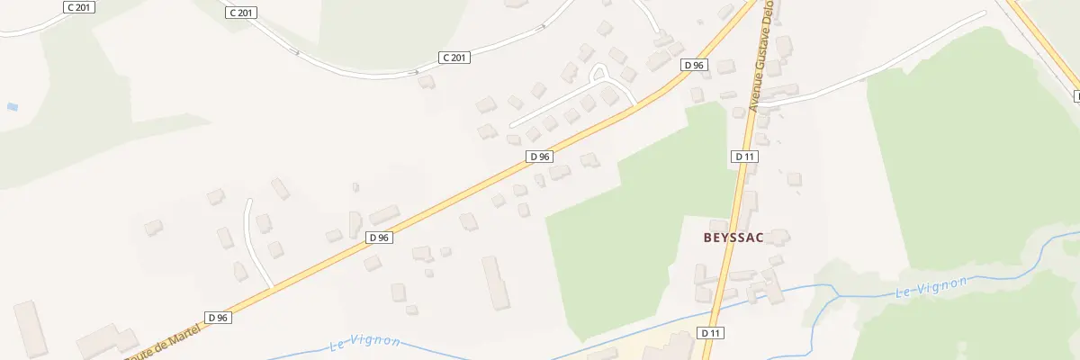 Plan du 5225 Lavergne au Vignon-en-Quercy