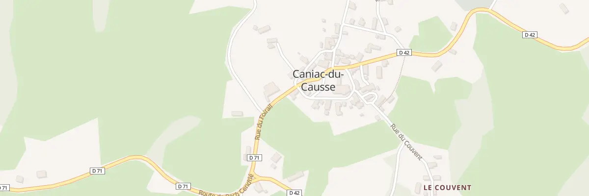 Plan du 5049 Caniac du Causse à Caniac-du-Causse