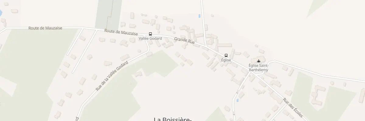 Plan du 15B Gr Grande Rue à La Boissière-École