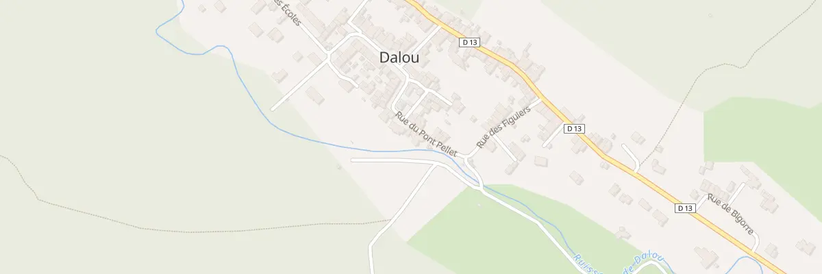 Plan du 4 Rue du Pont Pellet à Dalou