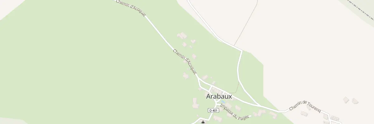 Plan du 17 Arabaux et Andrious à Arabaux