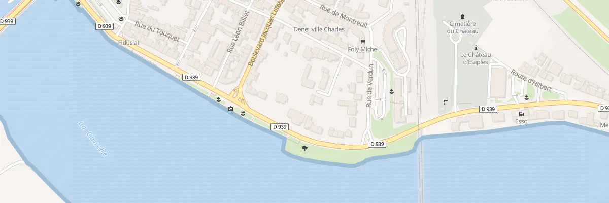 Plan du 57 Res Horizon de la Canche à Étaples