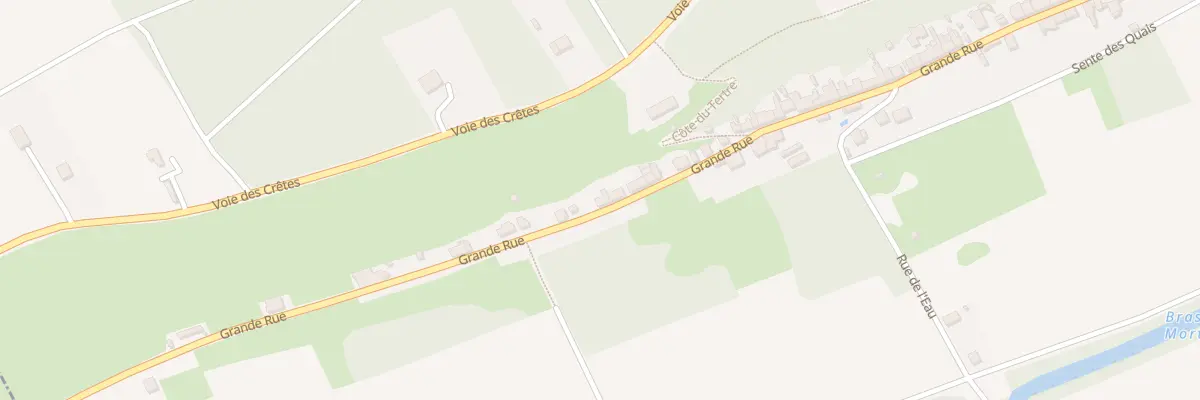 Plan du 13 Grande Rue à Mousseaux-sur-Seine