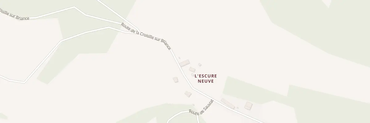Plan du 5498 L’Escure Neuve à Meilhards